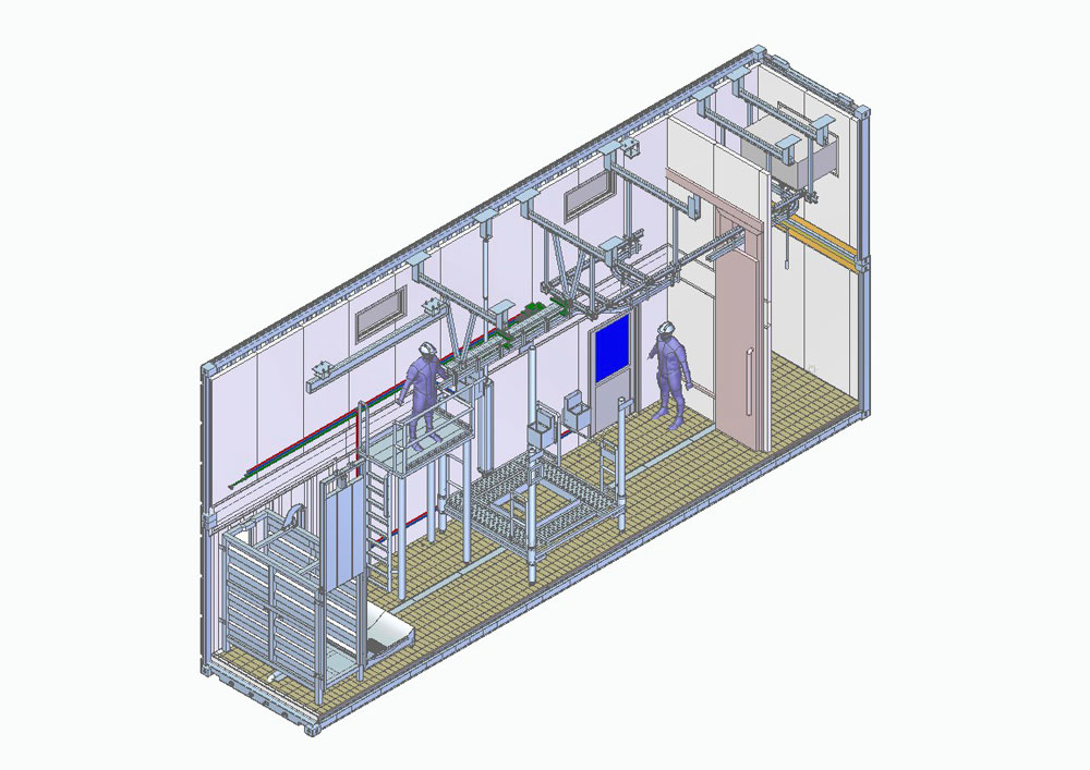 Impianti Modulari bovini FIRENZE-ISO-XL