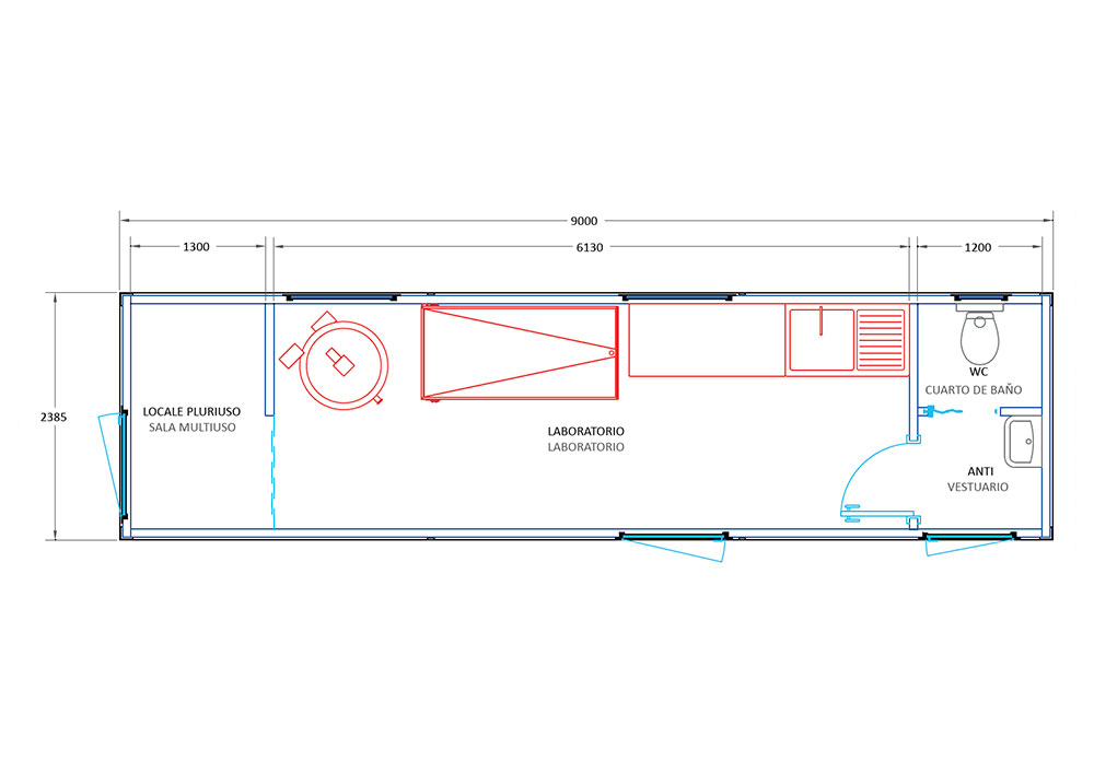 Planta modular Miele COMO-ECO-L